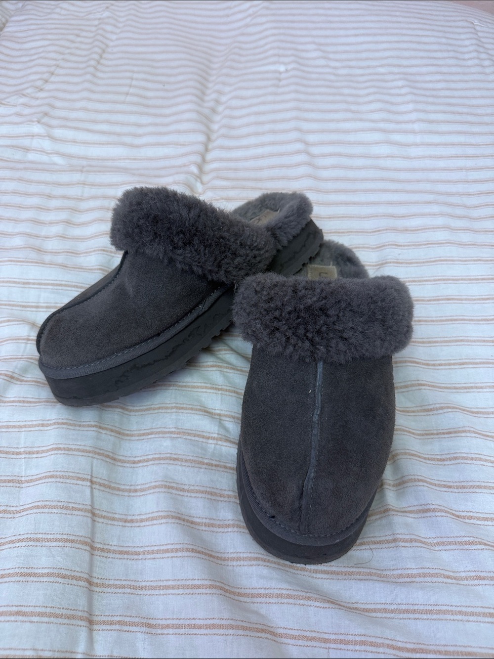 Gray UGG Slippers